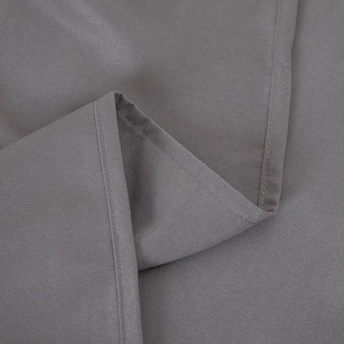 King Flat Sheet Only， 108x102Inch Dark Gray - Image 7
