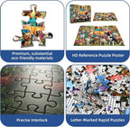 Garden Dogs Gathering Puzzles for Adults 1000 Pieces, Impossible Challenging - Image 7