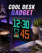32x32 LED Pixel Art Display, USB Powered Gaming Desk Decor - Image 5