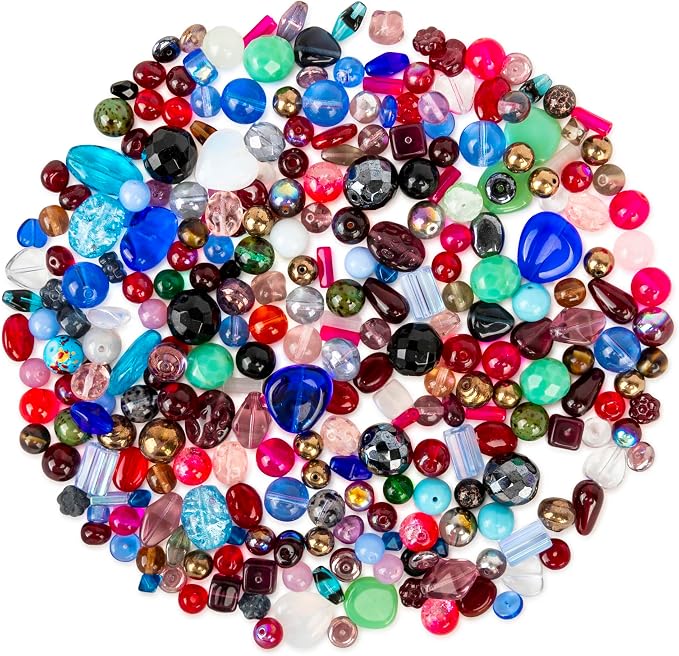 Assorted Glass Beads for Jewelry Making, DIY Lamp Work, Arts and Crafts - Image 5