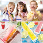 FEBSNOW 200 Pcs Disposable Ice Pop Bags Popsicle Molds - Image 5