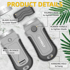 DIYSELF Razor Blade Scraper, 1 Pack Razor Scraper - Image 6