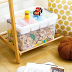 Citylife 17QT Clear Craft Organizers and Storage Box - Image 6