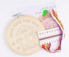 FUNATIC Grow Your Own Way Embroidery Kit | Funny Beginner Needle Work Starter - Image 2