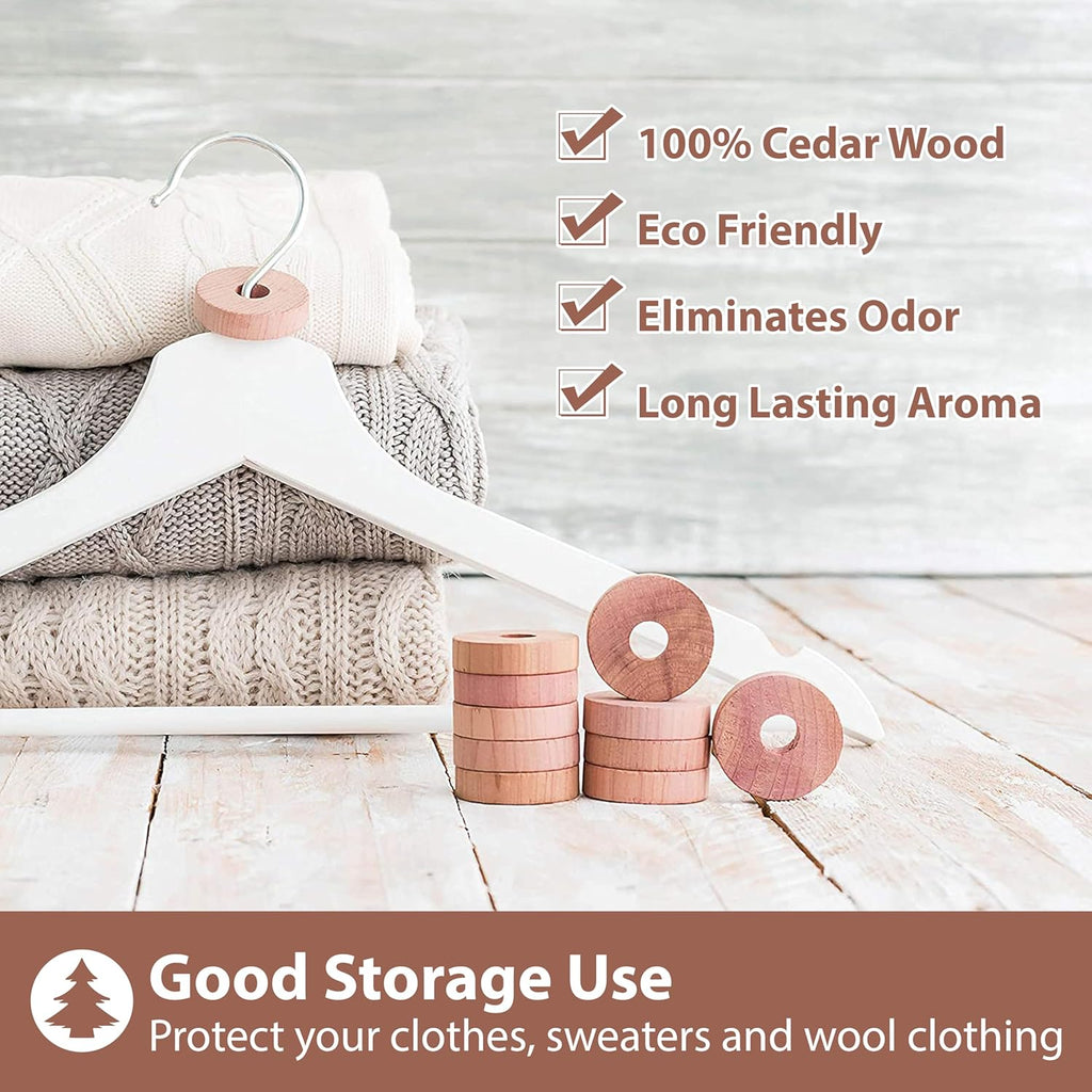 Pack of 16 Cedar Blocks and 8 Lavender Flower Sachets Craft Bag, Drawer Freshener, Linen, Shower Favor, Wedding and More, LV-E-LC-1