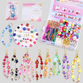 Wurosi 865 Pcs Bead Keychain Kit, DIY Bead Keychain Making Kit, Bag Charm Kit by Unknown