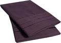2 Pack Pillow Case Set 1800 Series Fine Brushed Microfiber Pillowcases by SweetHomeCollection