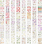 Arme Flower Stickers for Scrapbooking, Floral Sticker, Pressed Flower Sticker - Image 3