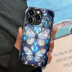 ZHEGAILIAN Case for iPhone 15 Pro Max, Stained Glass Butterfly Aesthetic - Image 5