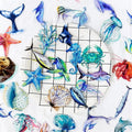 50PCS Marine Animal Stickers PET Transparent Stickers Starfish, Sea Turtles by Unknown