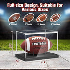 KKU Football Display Case, Acrylic Football Case - Image 3