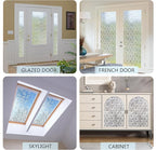KESPEN Frosted Glass Window Privacy Film, Decorative Frost Window Clings - Image 9