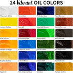 82Pcs Professional Oil Painting Set - Image 4