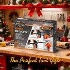 10-Piece Bar Clamp Set for Woodworking, 4 x 6-inch & 2 x 12-inch One-Handed F - Image 9