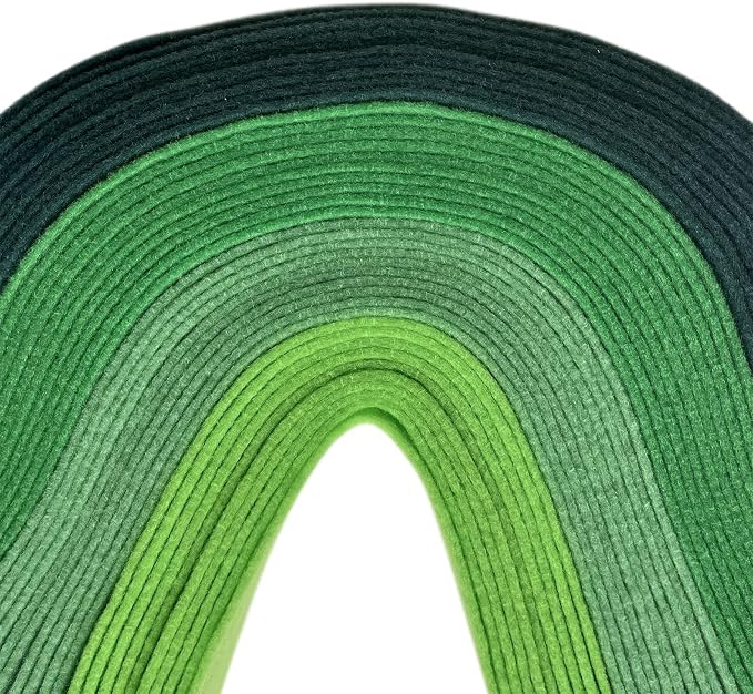 Jtnohx Soft Felt Sheets, 8x12 inches Assorted Craft Felt Fabric, 1.4mm Thick - Image 5