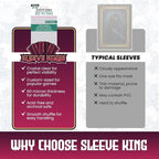 Sleeve Kings Standard Card Sleeves – 110 Count, Medium Euro Size, Compatible - Image 6