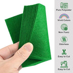 Morcheiong 50 Pcs Felt Fabric Soft Felt Fabric Sheet - Image 3