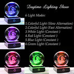 3d Astronaut Moon Crystal Ball Planets Space Decor Astronomy Science Gift | - Image 4