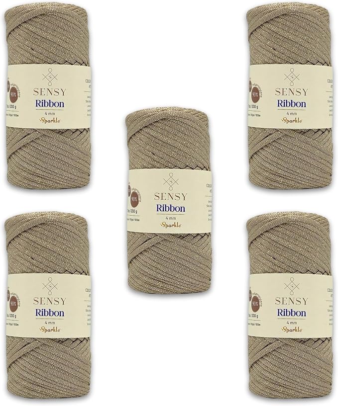 5 Skeins of Sensy Premium 4mm by SSENSY