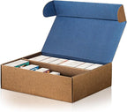 Trading Card Storage Box, 5-Layer Corrugated Cardboard Storage Box, Reversible by QUEENLINK