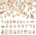 Enamel Food Charms Cute Assorted Food Pendants Sweet Dessert Charms by BoutigemJewelry