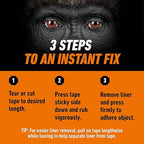 Gorilla Super Glue Tape, Double Sided, High Tack, 5/8in x 20ft - Image 2