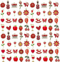 WOCRAFT 40pcs 20 pairs Assorted Enamel Bracelet Charms by WOCRAFT