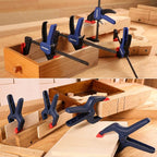 WORKPRO 8-Piece Clamp Set for Woodworking, Light-Duty Quick-Change - Image 6