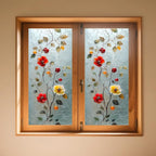 IVN Stained Glass Window Film Privacy Window Film Static Cling Window Film - Image 2