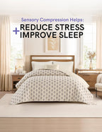 YnM King Size Linen Weighted Blanket - Image 2