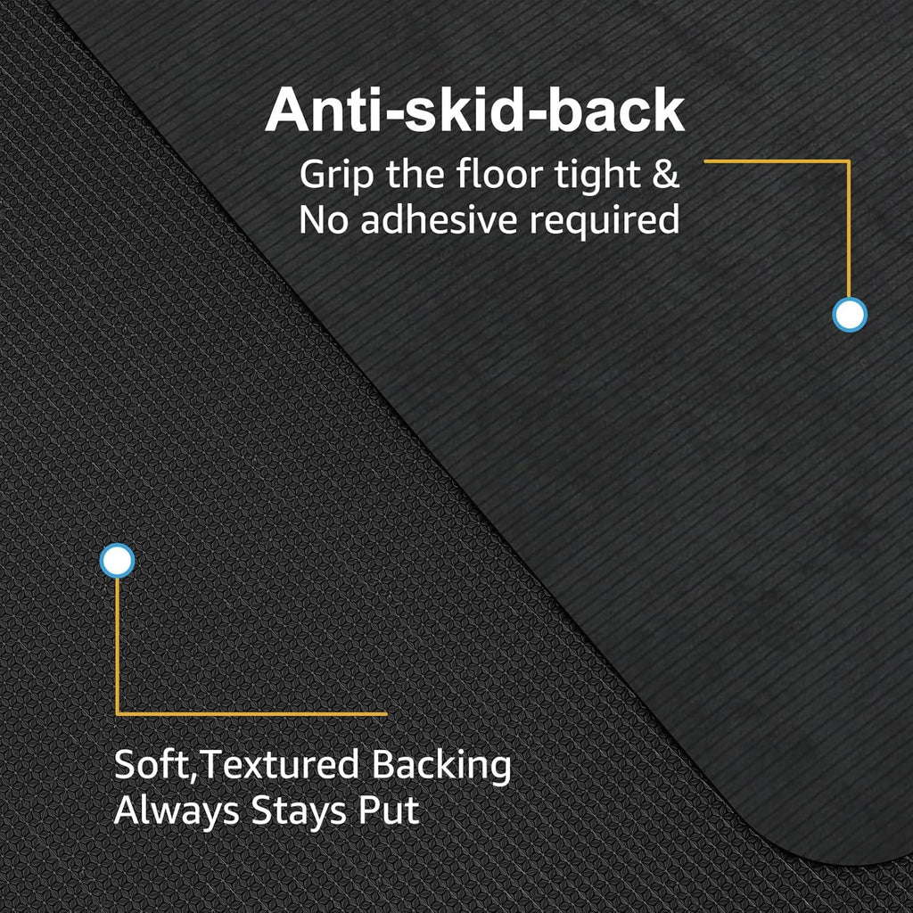 Placoot Desk Chair Mat for Hardwood Floor & Tile 55"x35" Office Chair Mat for Rolling Chairs Large Anti-Slip-Recyclable Material Computer Chair Mat Rug for Office/Home