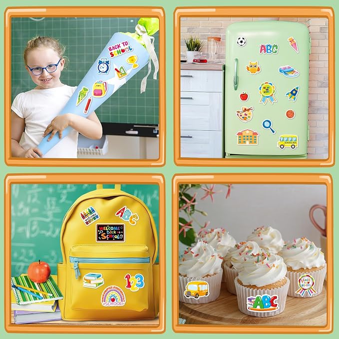 600 Pcs Back to School Foam Stickers Self Adhesive - Image 7