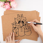 8 PCS Self Adhesive Cork Sheets, 11.8 x 8.3 Inch 1mm Thick Cork Backing Sheets - Image 5