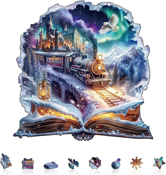 Magic Snowpiercer Puzzles Adults Gifts by Jollitot