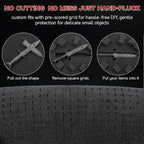 4 Pack Pick and Pluck Foam Sheets 16x12x0.5 Inch, Pre-Cut Grid Foam - Image 4
