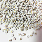 YMSDZHL Alphabet Beads A-Z 1300Pcs Letter Beads, Acrylic 4x7mm Round Letter - Image 3