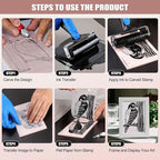 Bobblebro Linocut Kit for Printmaking - Image 7