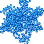 Gxueshan 1000 Pcs Blue Acrylic Pony Beads 6x9mm Bulk by Gxueshan