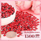 1500PCS 6mm Resin Rhinestones Bulk - Image 2