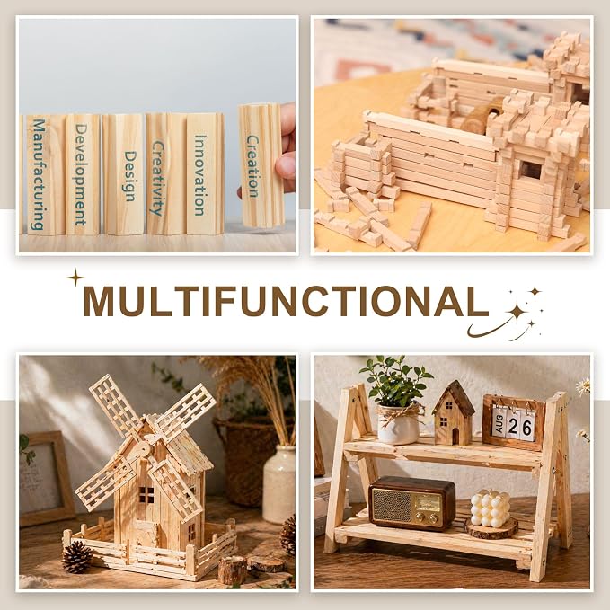MECCANIXITY 6Pcs Basswood Sticks - Image 7