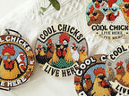 8 PCS Chicken Diamond Art Coasters Kits Diamond Painting Coaster | Diamond - Image 7