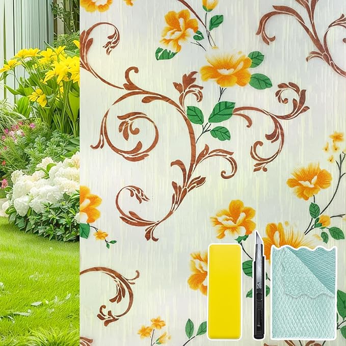 Bloss Frosted Privacy Window Film by Bloss