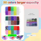 LIS HEGENSA Pony Beads Bulk, Kandi Beads - Image 3
