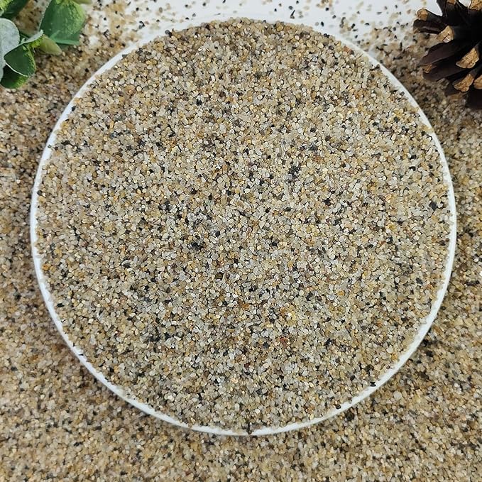 YISZM 20lbs Aquarium Gravel, 1/16" Natural River Rocks Succulent Cactus Pea by YISZM-ForYourNaturalLife