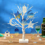 36PCS Wooden Ramadan Decorations Eid Islam Mubarak Ornaments Mubarak Hanging - Image 3