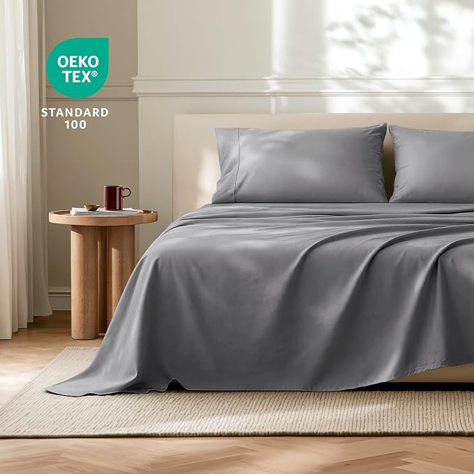 Bare Home Full Flat Sheet - Image 4