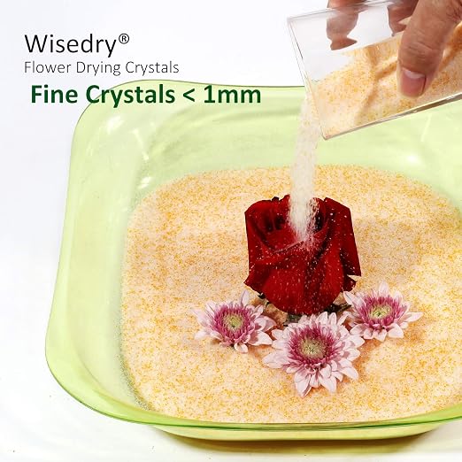 wisedry 8 LBS Silica Gel Flower Drying Crystals, Fine Crystals < 1mm, Color - Image 5