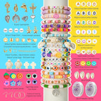 Gionlion 30, 168 Colors 8 Boxes Flat Preppy Beads - Image 2