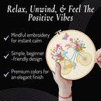 Unwynd Embroidery Kit Floral Theme - Image 4