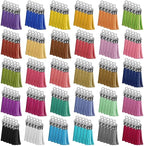 Cridoz 300pcs Tassels for Jewelry Making, Keychain Charms Bulk for Crafts by cridoz